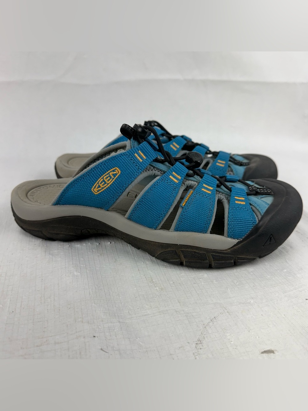 KEEN Women’s Size 10 M Newport Slide Sandals Fjord Blue/Poppy 1027312